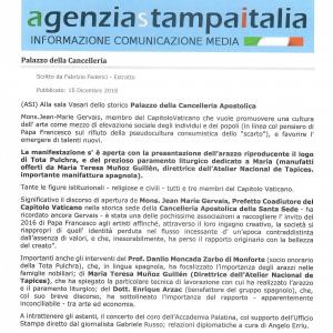 AGENZIA STAMPA ITALIA - 15/12/18